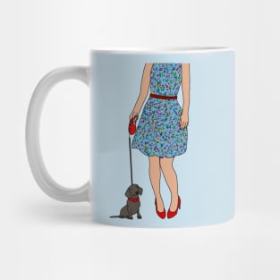 Daschund Walkies Mug